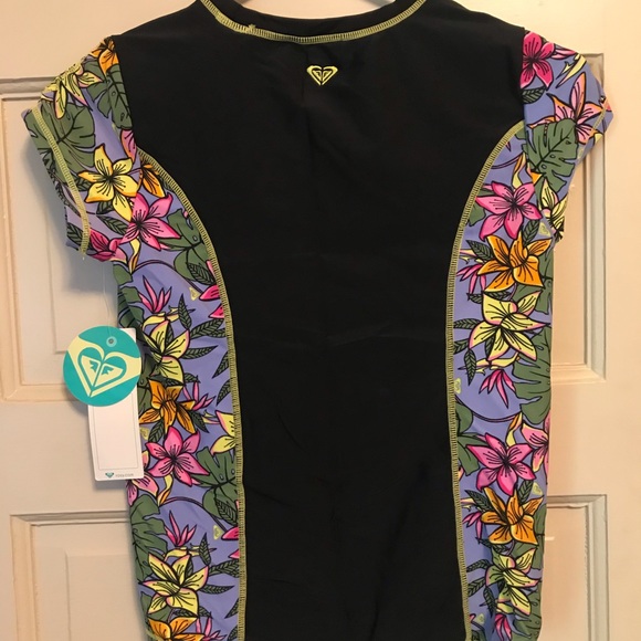 Roxy girl swim rash guard - Picture 2 of 2